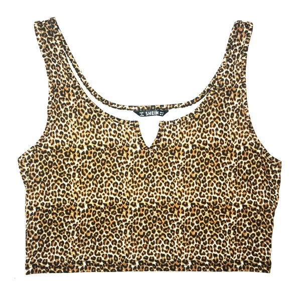 Leopard Crop Top - Picture 1 of 1
